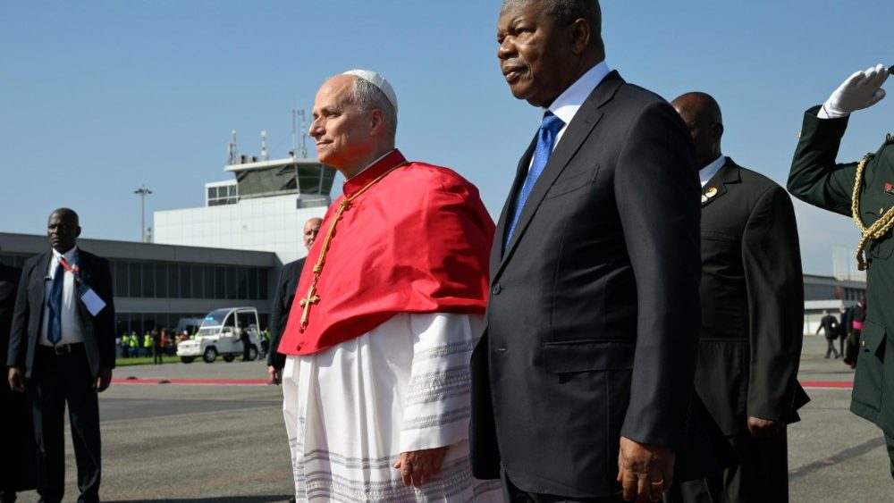 Přivítání v Luandě, 18. 4. 2026