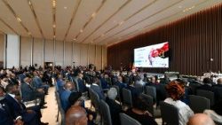 2026.04.18 Viaggio Apostolico in Angola - Incontro con le Autorita', la Societa' Civile e il Corpo Diplomatico