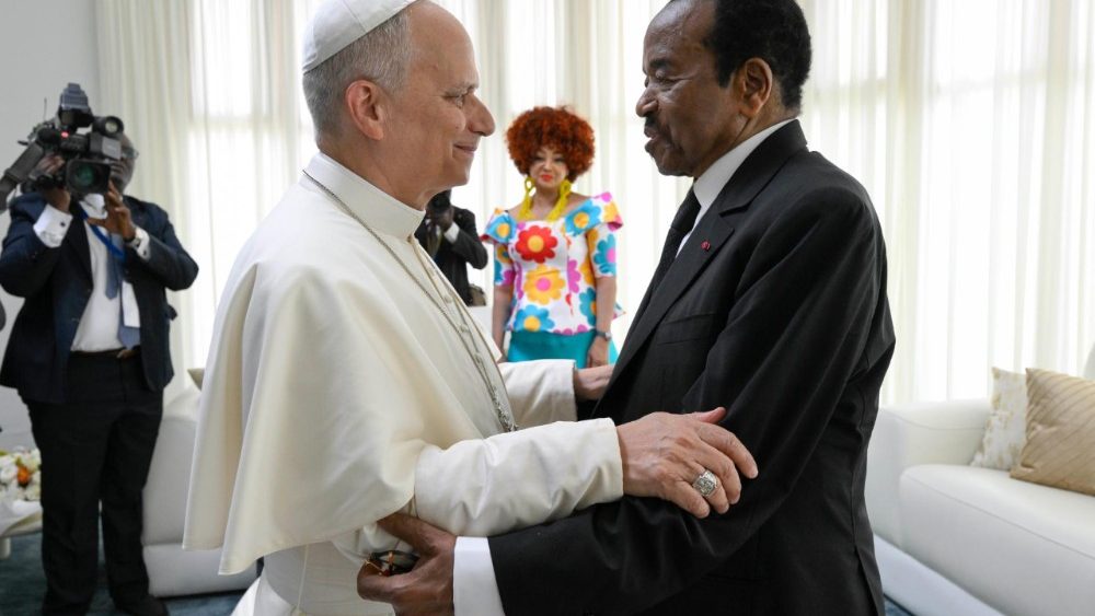 2026.04.18 Viaggio Apostolico in Camerun - Cerimonia di congedo dal Camerun