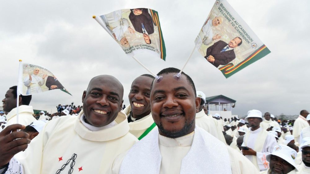 Mše na letišti Yaoundé-Ville, 18. 4. 2026
