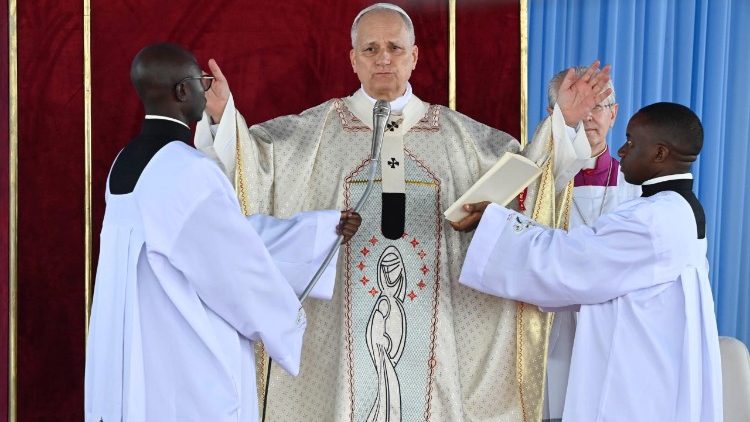 Papst Leo am Samstag