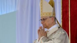 2026.04.18 Viaggio Apostolico in Camerun - Seconda Parte Santa Messa presso lâ  Aeroporto di YaoundÃ©-Ville