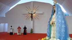 2026.04.19 Viaggio Apostolico in Angola - Preghiera del Santo Rosario