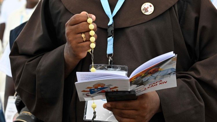Ce dimanche au sanctuaire Mam&atilde; Muxima, en Angola.
