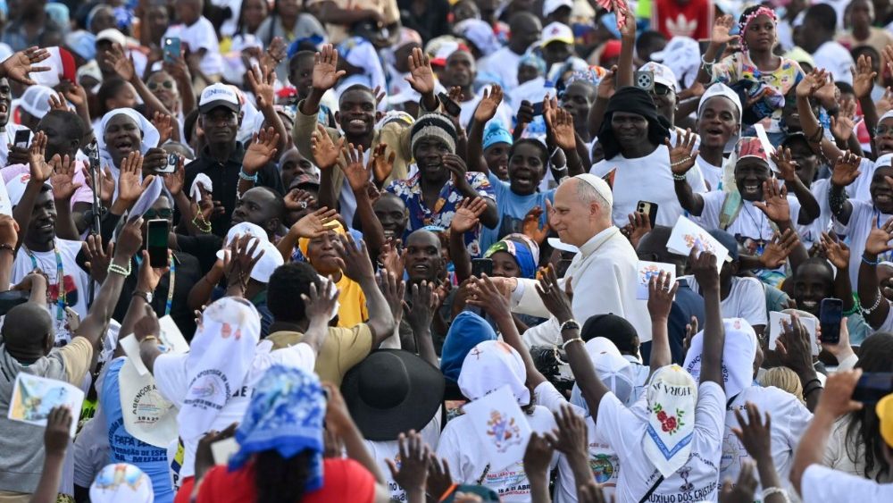 Pozdravení věřících shromážděných k modlitbě svatého růžence, 19. 4. 2026