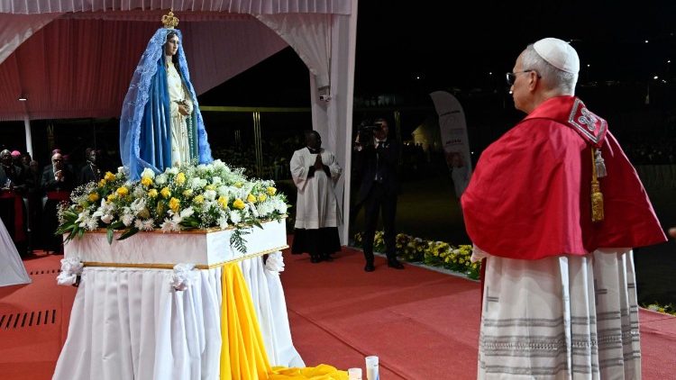 2026.04.19 Viaggio Apostolico in Angola - Preghiera del Santo Rosario