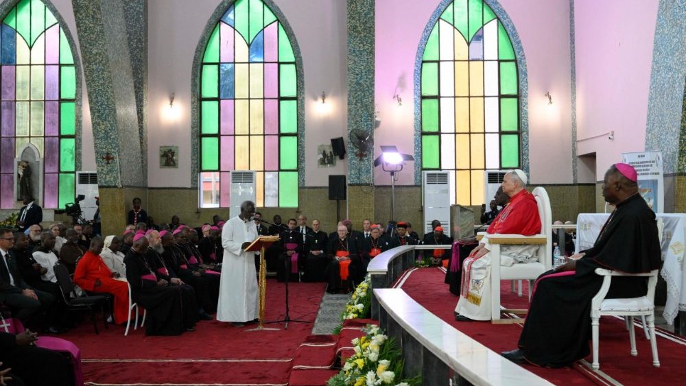 Setkání s biskupy, kněžími, zasvěcenými osobami a pastoračními pracovníky v Luandě, 20. 4. 2026