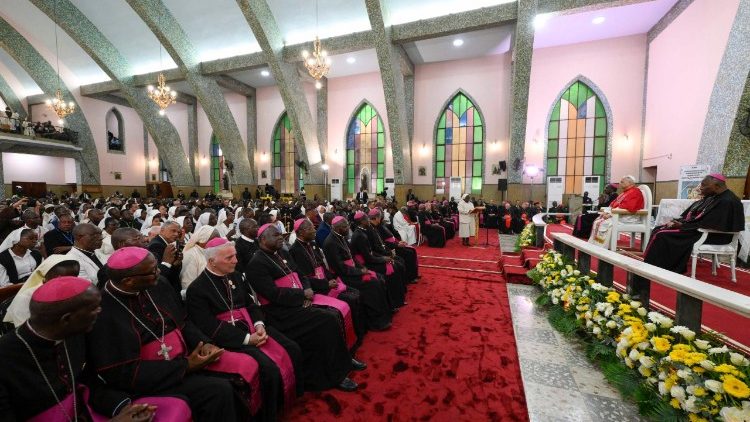 O Papa enalteceu sobre a unidade com Cristo atrav&eacute;s de gestos, palavras e a&ccedil;&otilde;es