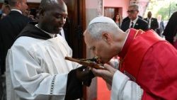 2026.04.20 Viaggio Apostolico in Angola - Incontro con i Vescovi, i Sacerdoti, i Consacrati, le Consacrate e gli Operatori pastorali