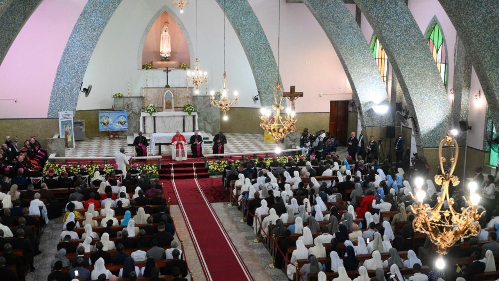 Setkání s biskupy, kněžími, zasvěcenými osobami a pastoračními pracovníky v Luandě, 20. 4. 2026