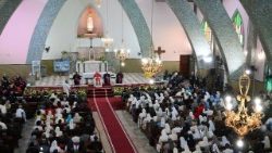 2026.04.20 Viaggio Apostolico in Angola - Incontro con i Vescovi, i Sacerdoti, i Consacrati, le Consacrate e gli Operatori pastorali