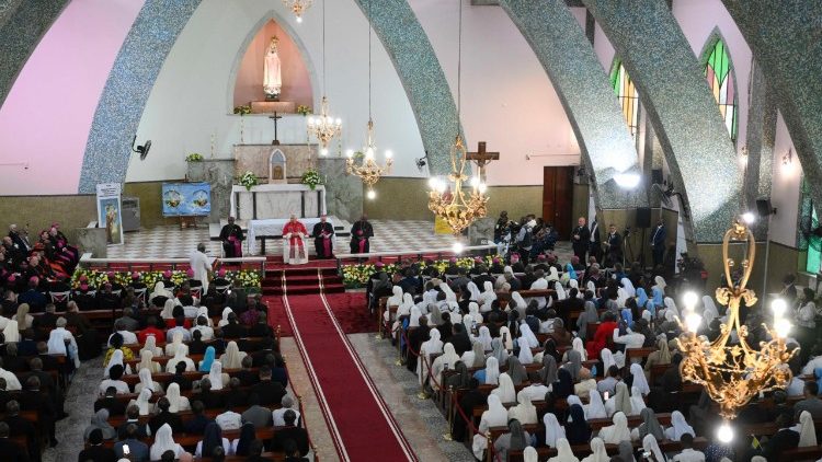 2026.04.20 Viaggio Apostolico in Angola - Incontro con i Vescovi, i Sacerdoti, i Consacrati, le Consacrate e gli Operatori pastorali