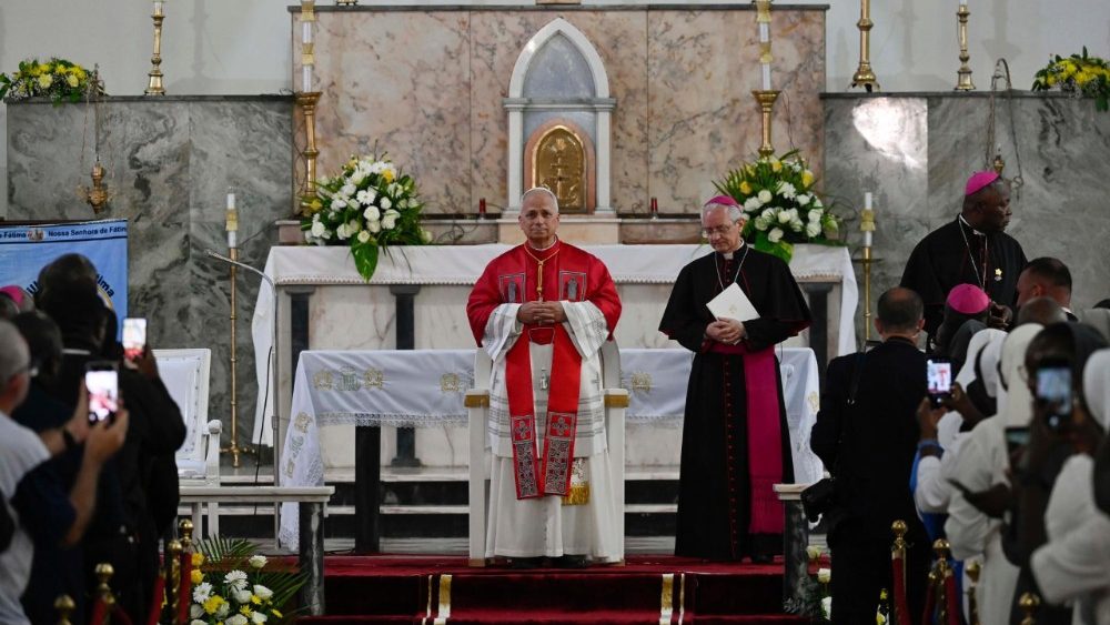 Setkání s biskupy, kněžími, zasvěcenými osobami a pastoračními pracovníky v Luandě, 20. 4. 2026