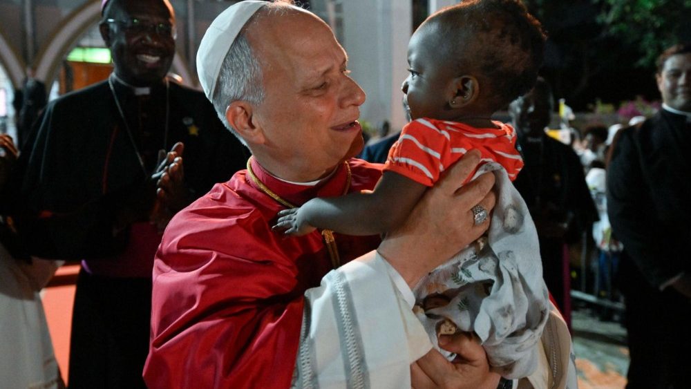 2026.04.20 Viaggio Apostolico in Angola - Incontro con i Vescovi, i Sacerdoti, i Consacrati, le Consacrate e gli Operatori pastorali
