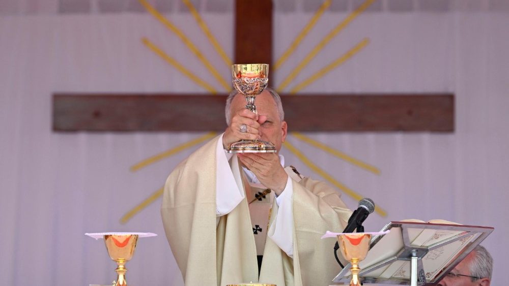 Mše svatá na pláni v Saurimu, 20. 4. 2026