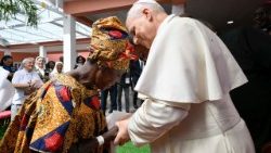 2026.04.20 Viaggio Apostolico in Angola - Visita alla Casa di accoglienza per anziani