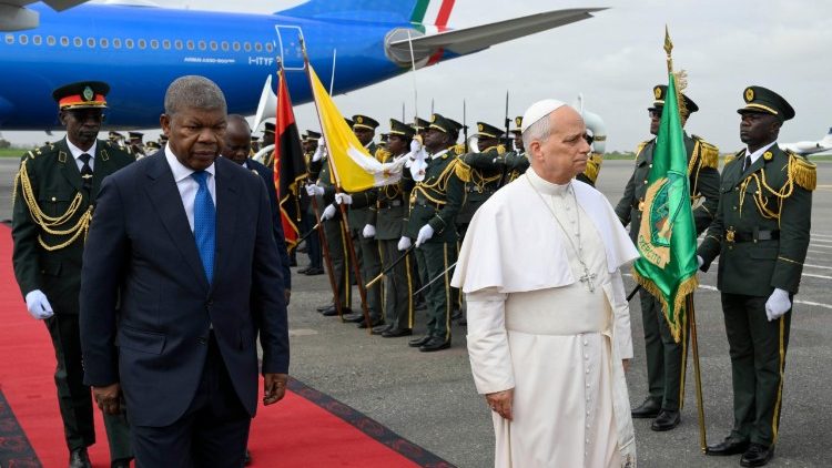 Závěrečná ceremonie angolské etapy apoštolské cesty po Africe, 21. dubna 2026