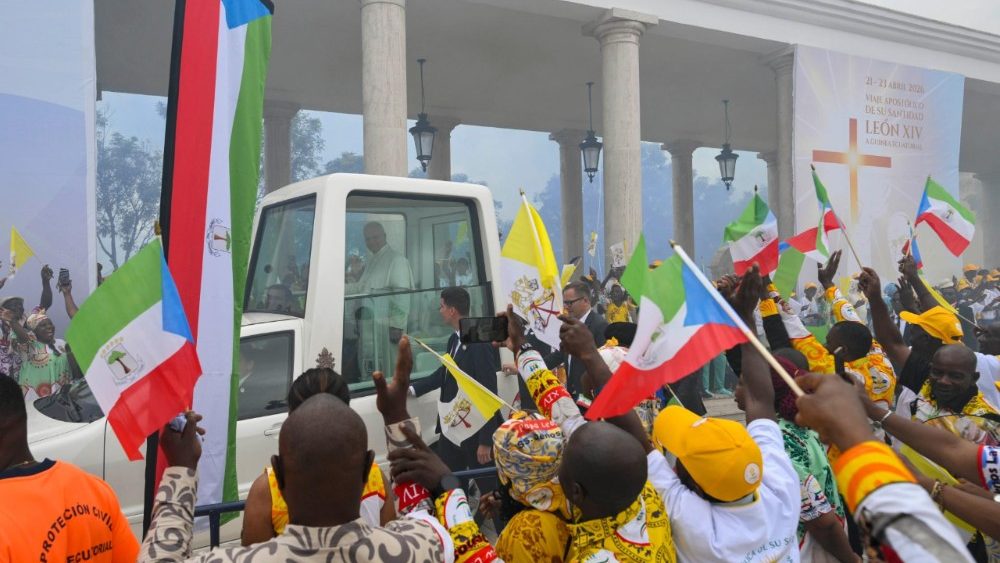Mše svatá u baziliky Neposkvrněného početí v Mongomu, 22. 4. 2026