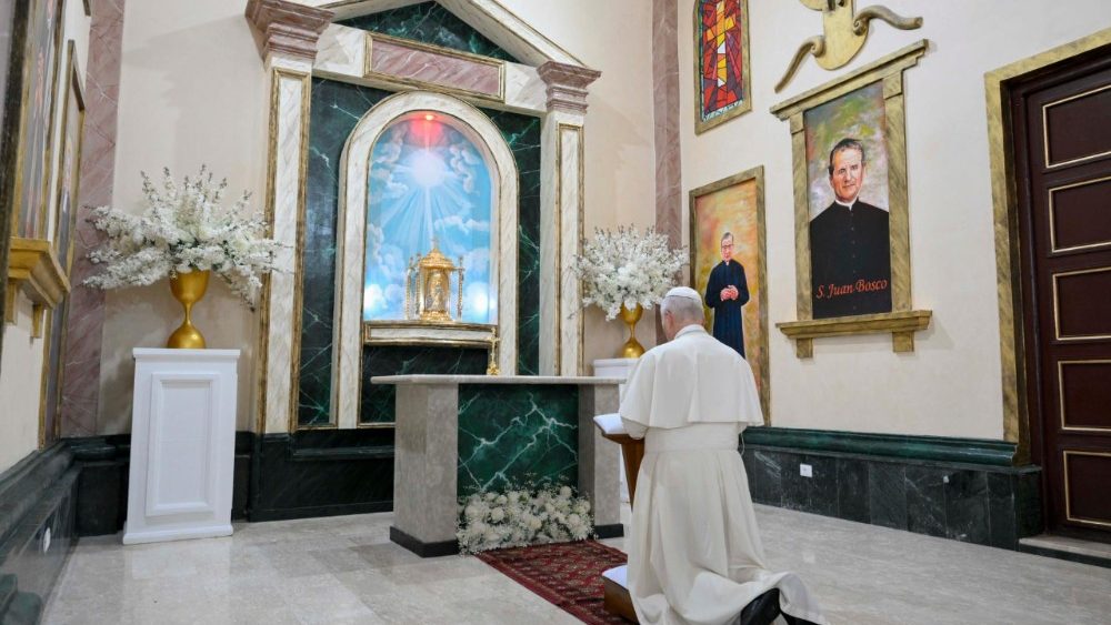 Modlitba v katedrále svatého Jakuba v Batě, 22. 4. 2026