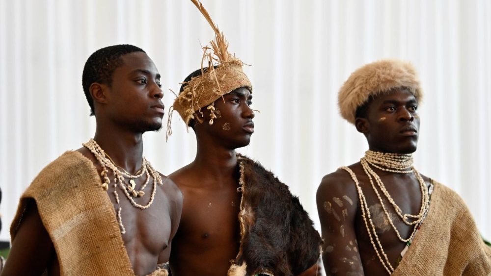 Mše svatá na stadionu v Malabu, 23. 4. 2026