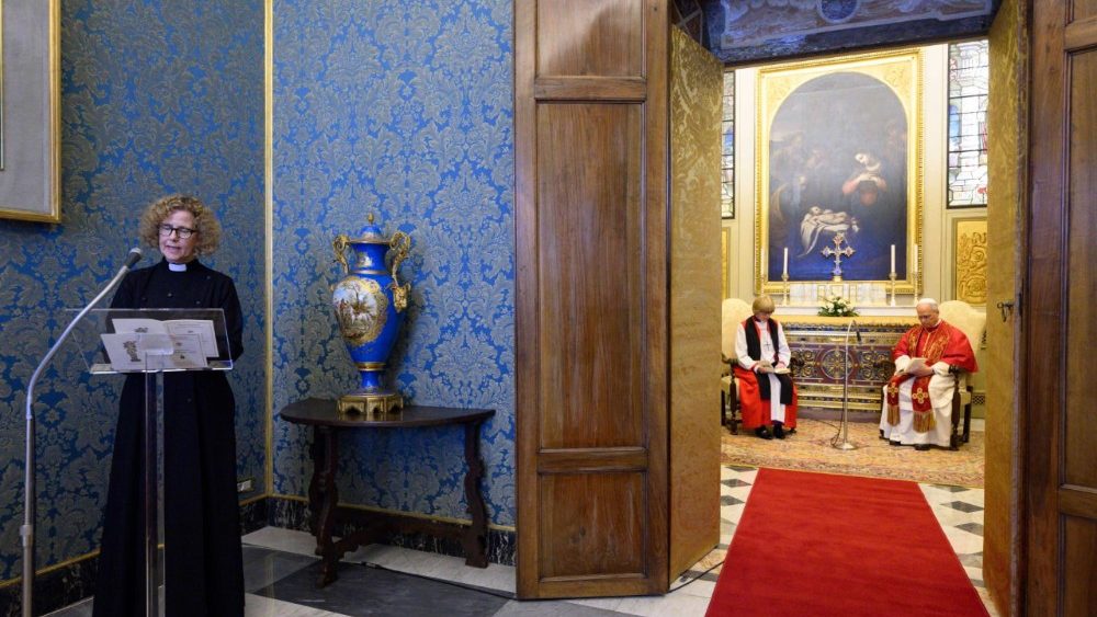 L'arcivescovo di Canterbury in udienza in Vaticano © Vatican Media