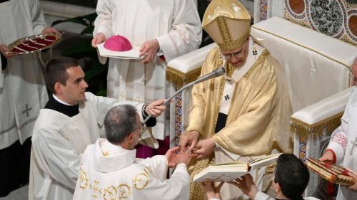 Papst Leo weiht 4 Bisch&ouml;fe: M&auml;nner des Friedens und der Einheit sein