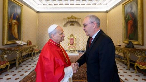 Diplomatische Zeichen der Verbundenheit: Schweizer Bundespr&auml;sident bei Papst Leo XIV.