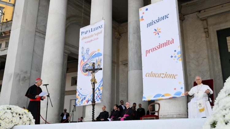 Piazza del Plebiscito accoglie il Papa
