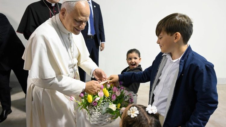 Powitanie Papieża w Pompejach