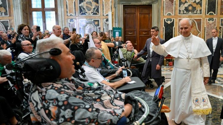 Il saluto del Papa ai malati