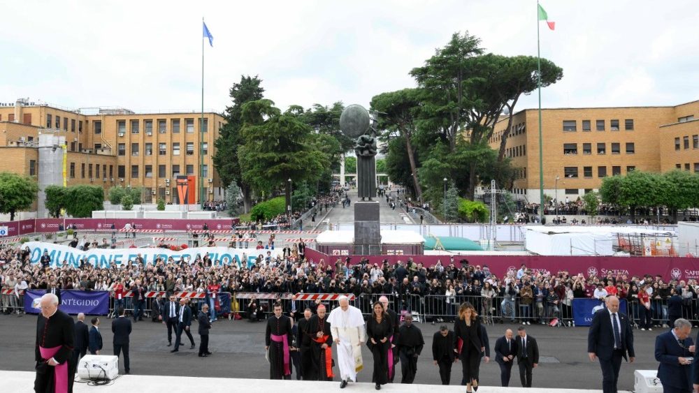 2026.05.14 Visita pastorale all'Universita' "Sapienza" di Roma