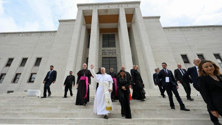 2026.05.14 Visita pastorale all'Universita' "Sapienza" di Roma
