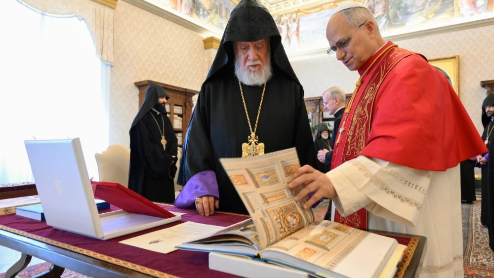 Візіт Каталікоса Кілікіі Арама І у Ватыкан