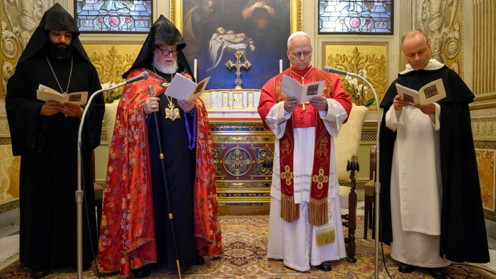 Візіт Каталікоса Кілікіі Арама І у Ватыкан
