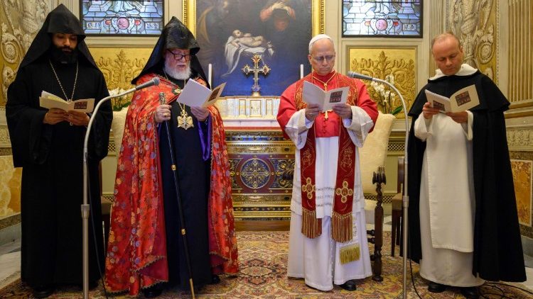 2026.05.18 Sua Santita' Aram I, Catholicos della Chiesa Apostolica Armena-Sede di Cilicia