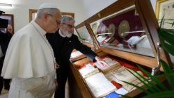 Леў XIV у Ватыканскай астранамічнай абсерваторыі ў Кастель-Гандольфа