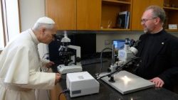 Papst Leo zu Besuch in der Vatikanischen Sternwarte