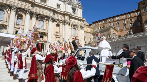 Audiensen. Leo XIV: Liturgin ska oms&auml;ttas i livet