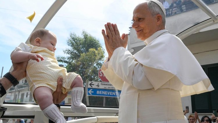 Pope Leo in Acerra