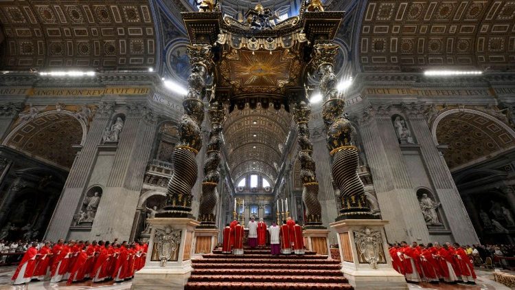 Blick in den Petersdom