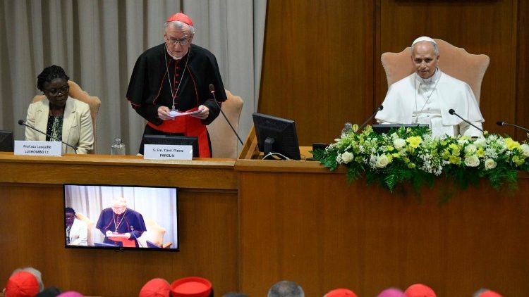 2026.05.25 Magnifica humanitas. Discursul cardinalului Pietro Parolin, secretar de stat 