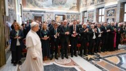 2026.05.30 Papa akutana na wajumbe wa Mfuko wa Kipapa wa Centesimus Annus Pro Pontifice.