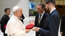 Papa Leo XIV amekutana na kuzungumza na Wanachama wa Vyama vya Wasomi na Wanafunzi Wakatoliki Nchini Ujerumani, Ijumaa tarehe 5 Juni 2026, hapa mjini Vatican.