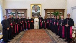 2026.06.05 Vescovi della Conferenza Episcopale del Myanmar, in Visita "ad Limina Apostolorum"