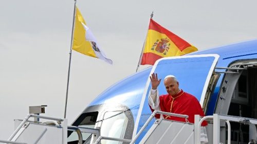 Papst Leo XIV. in Spanien: Tag 1 