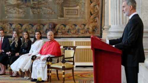  Re Felipe VI: l’unit&agrave; come veicolo di pace &egrave; norma di comportamento universale