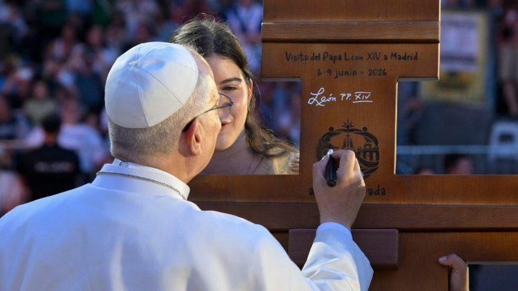 La firma della "Croce dei Giovani"