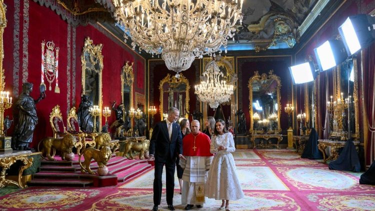 Papa Leo XIV amemtembelea Mfalme na Malkia wa Hispania