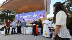 Pope Leo's vigil with young people in Madrid