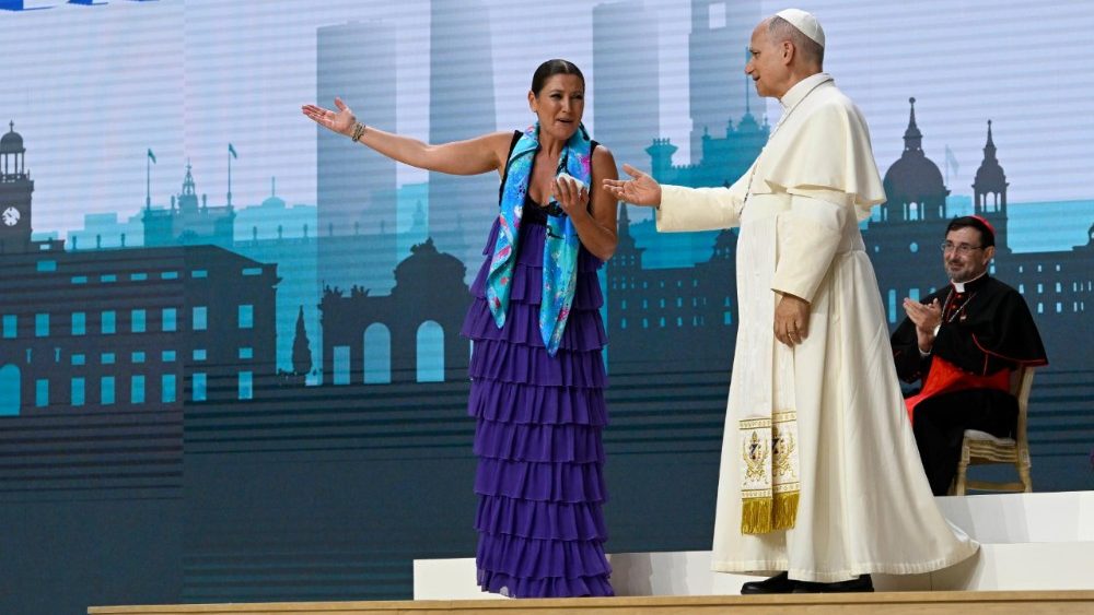 Setkání se světem kultury v aréně Movistar, Madrid, 7. 6. 2026
